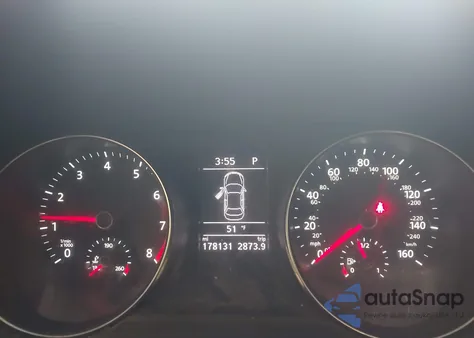 2017 Volkswagen Passat 1.8T Se из США, поврежденный, VIN 1VWBT7A31HC006754